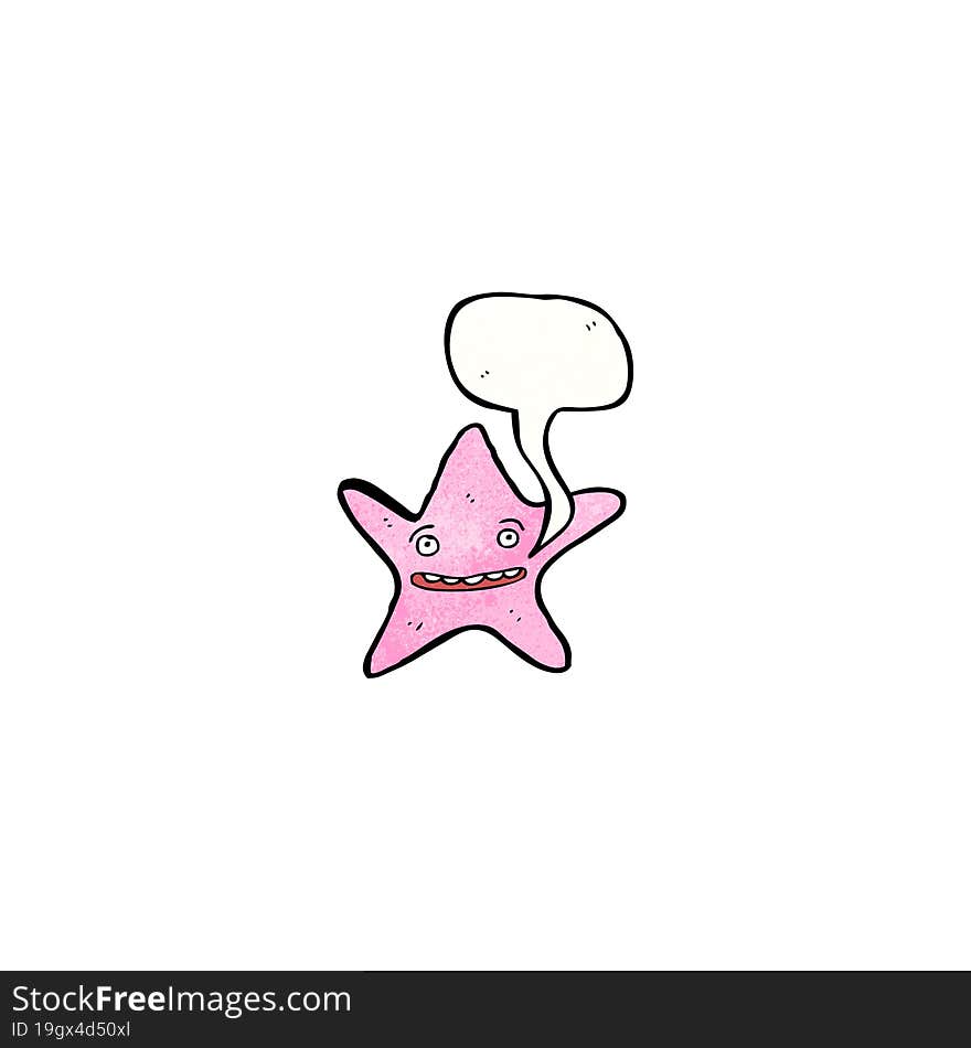 cartoon starfish