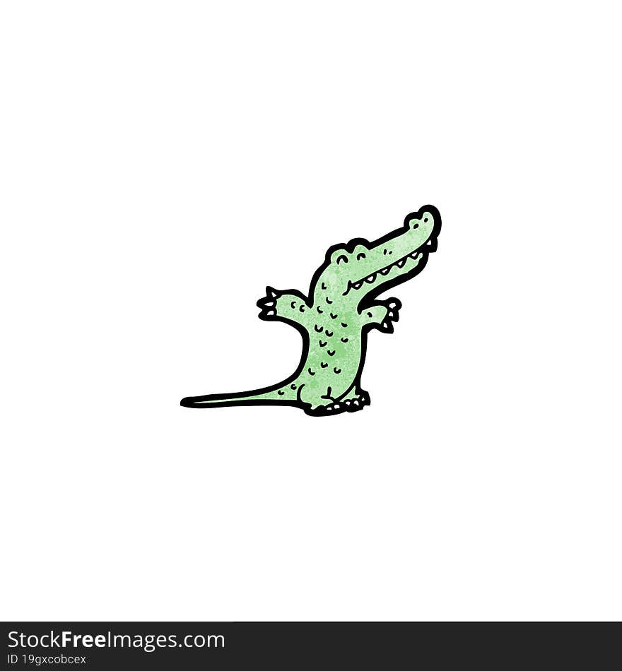 Cartoon Crocodile