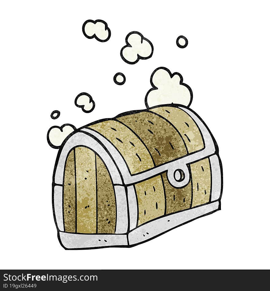 Texture Cartoon Treasure Chest