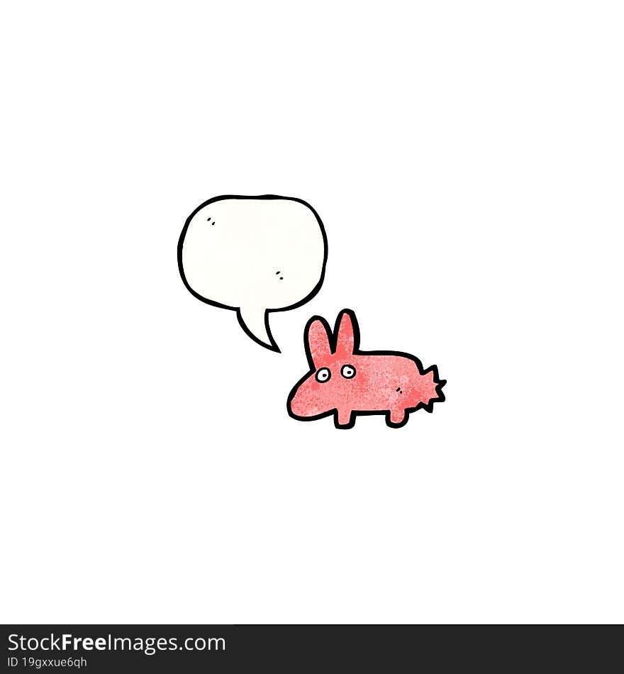 Cartoon Rabbit Symbol