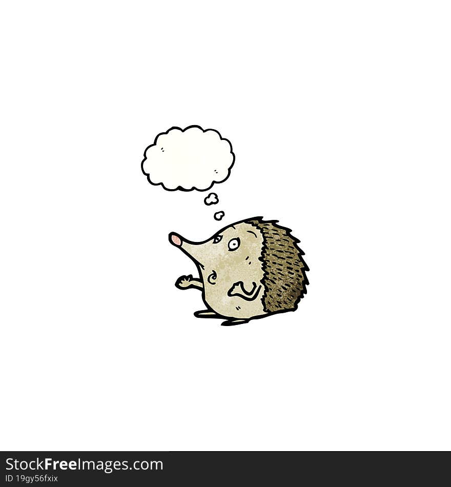 cartoon hedgehog