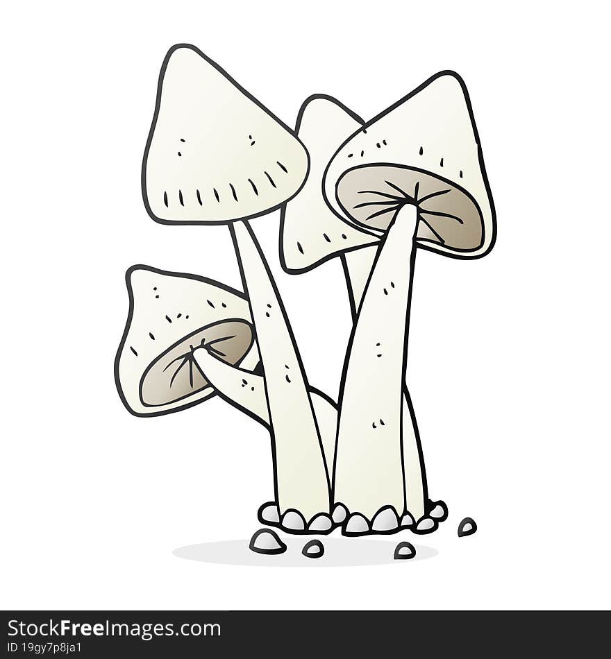 Cartoon Mushrooms