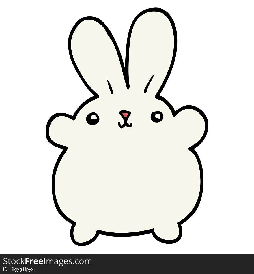 Cute Cartoon Rabbit