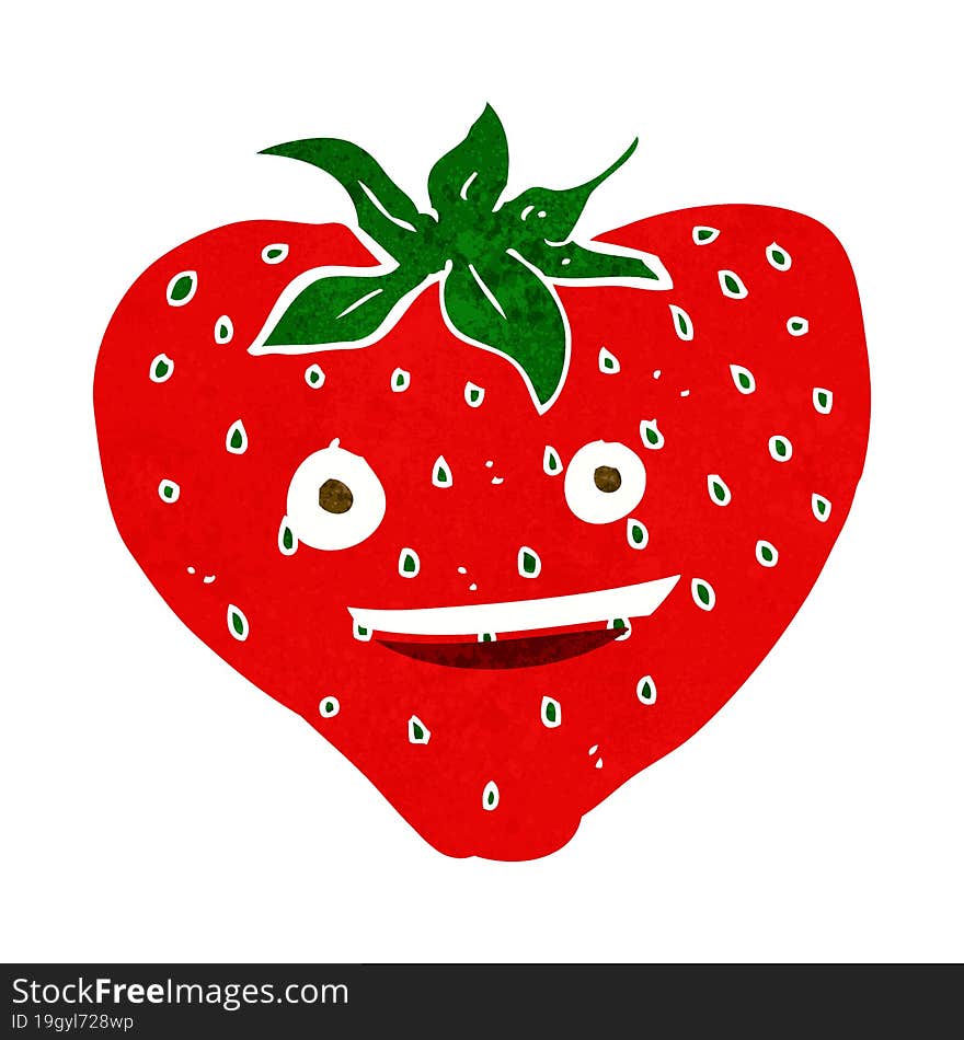 Cartoon Strawberry