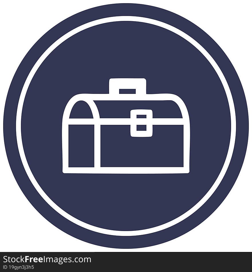 Tool Box Circular Icon