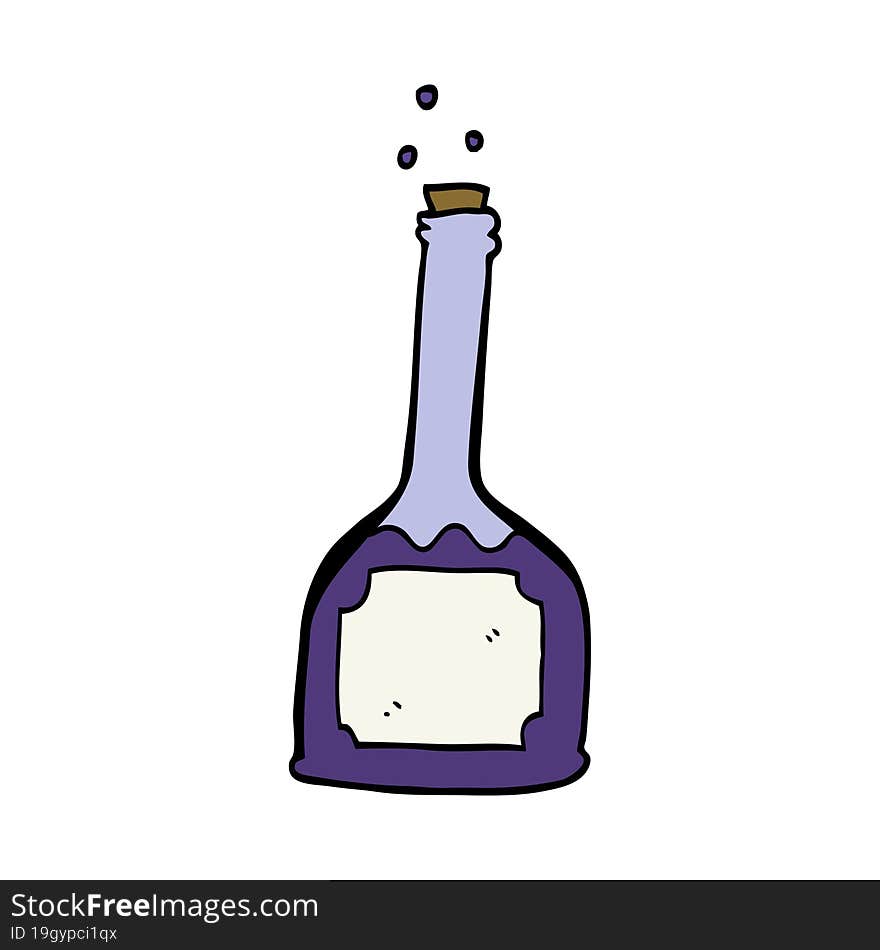 Cartoon Doodle Magic Potion