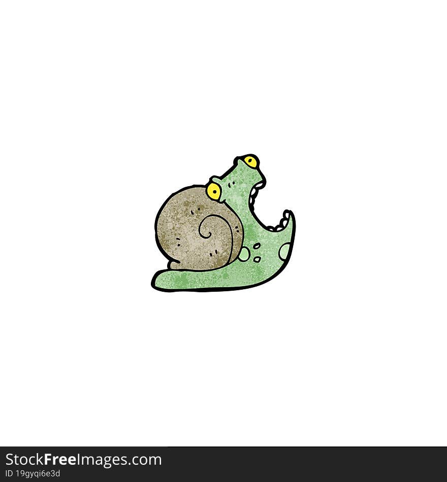 Cartoon Snail