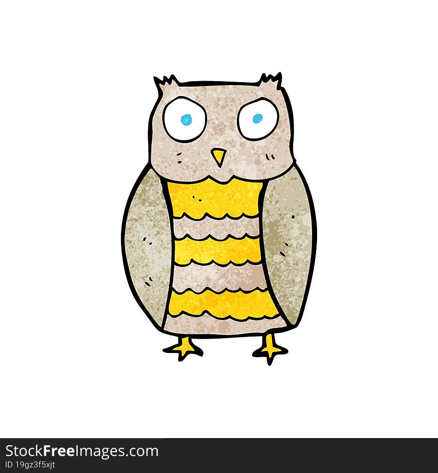 cartoon owl