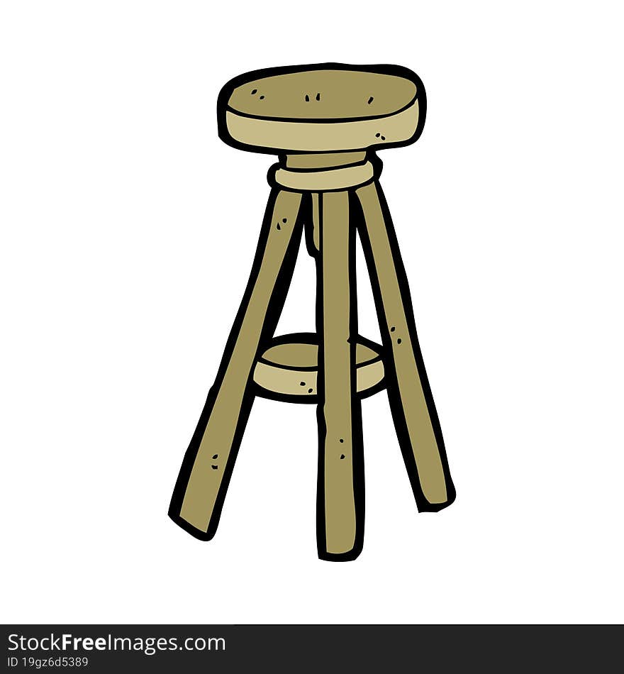 cartoon stool