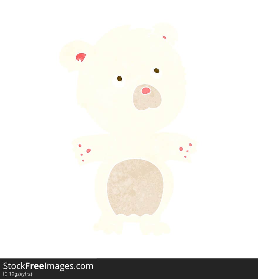 Cartoon Funny Teddy Bear