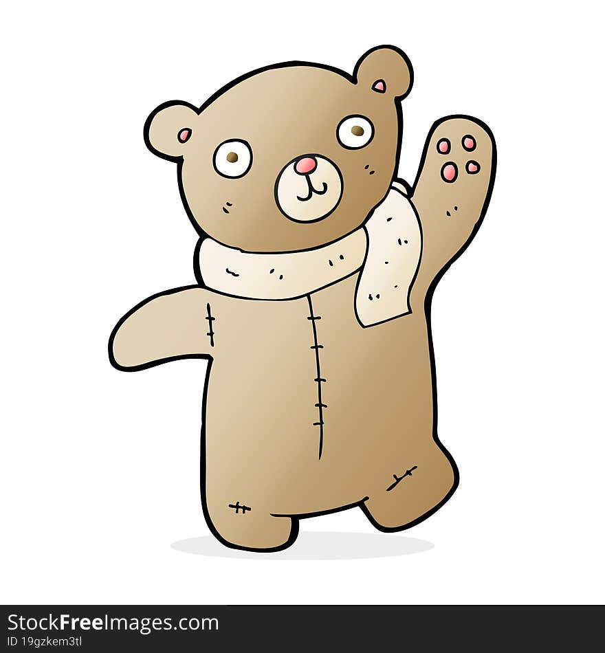 Cute Cartoon Teddy Bear