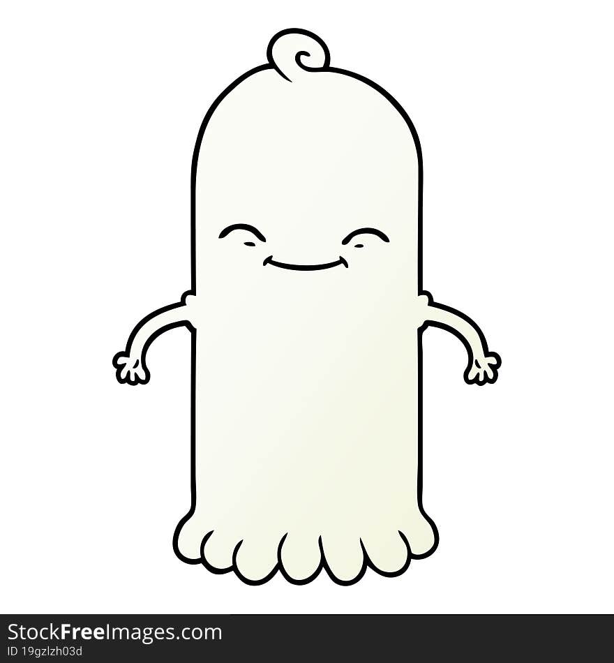 cartoon ghost. cartoon ghost