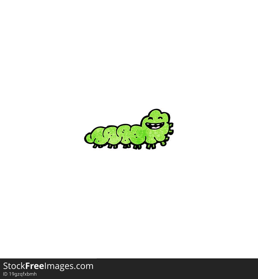 cartoon caterpillar