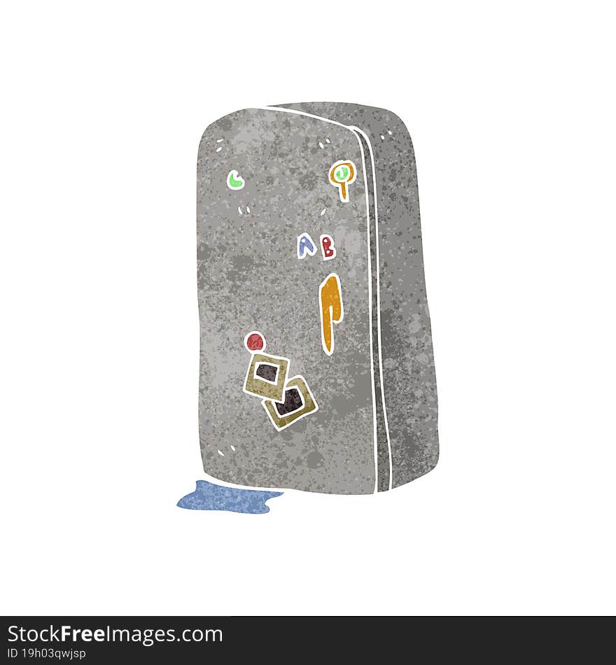 cartoon refrigerator