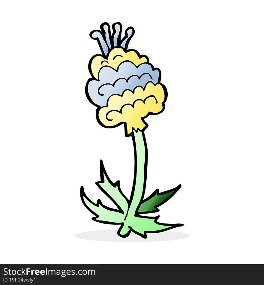 cartoon flower