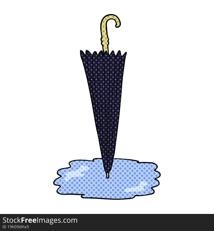 cartoon umbrella