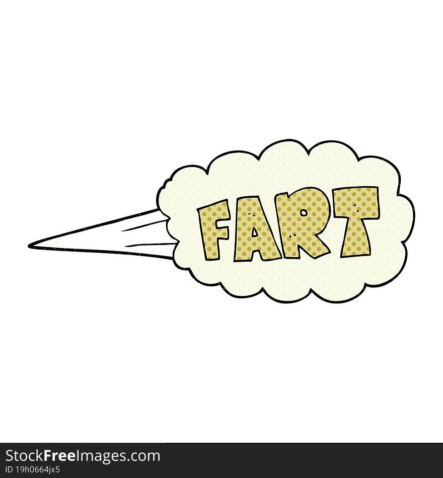 cartoon fart symbol