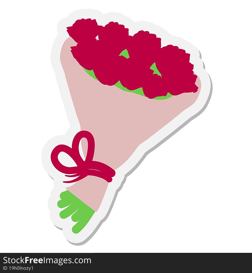 bouquet of flowers sticker