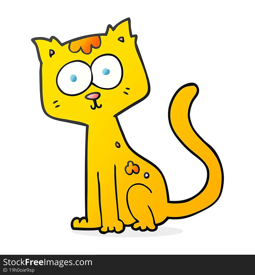 cartoon cat