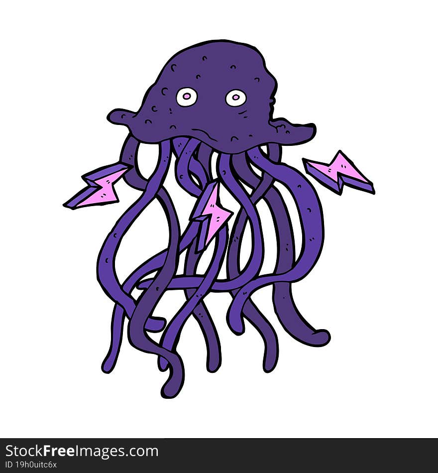 cartoon octopus