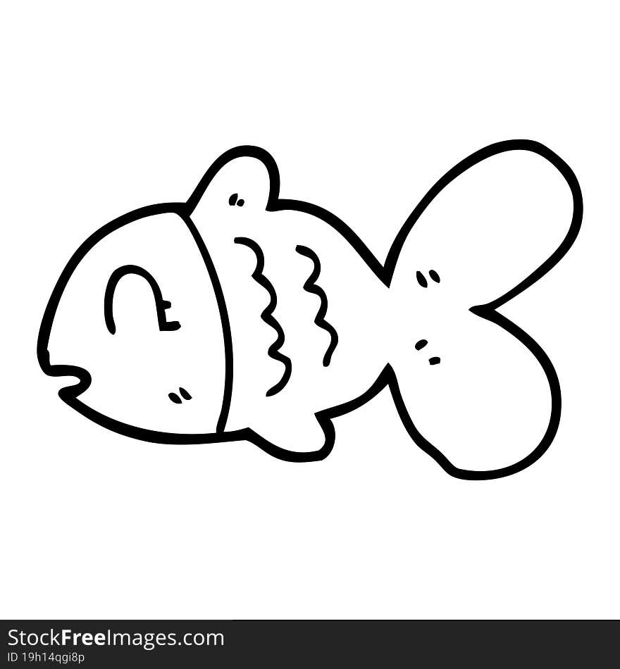 cartoon fish