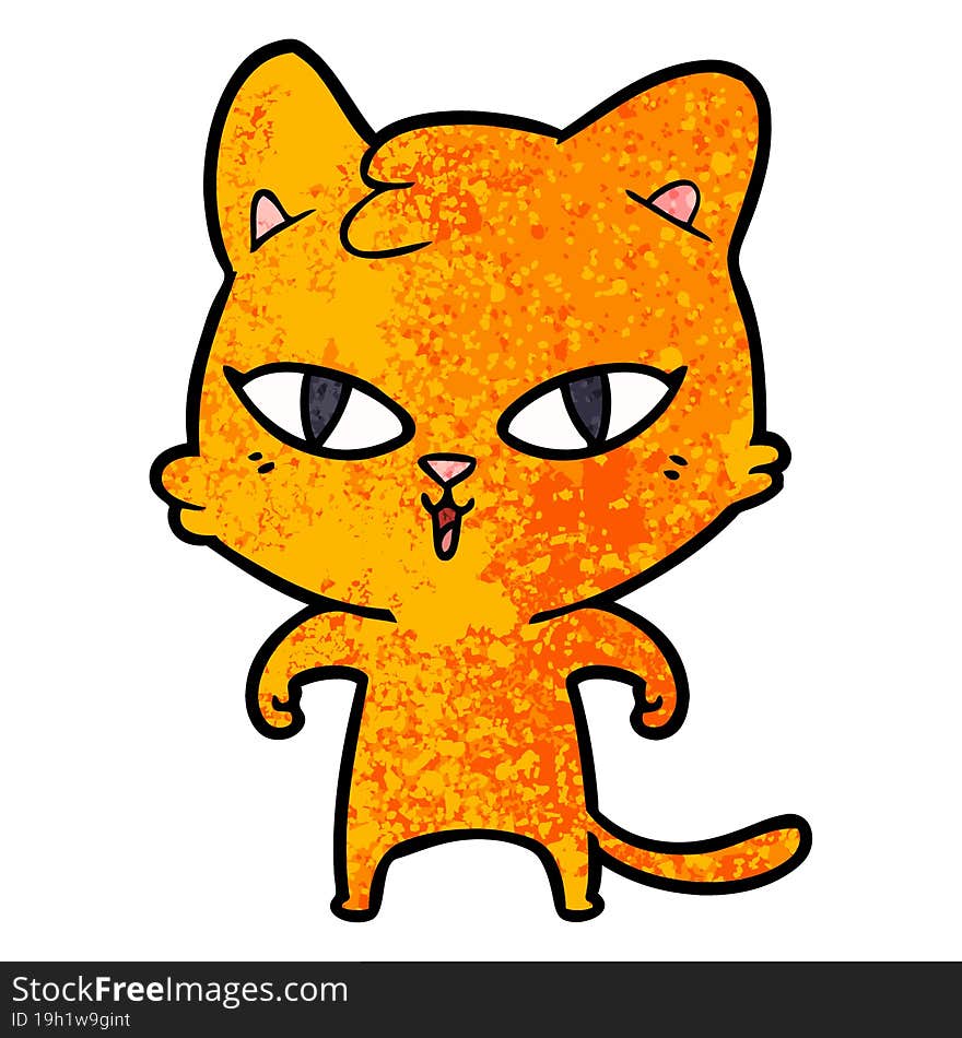 cartoon cat. cartoon cat