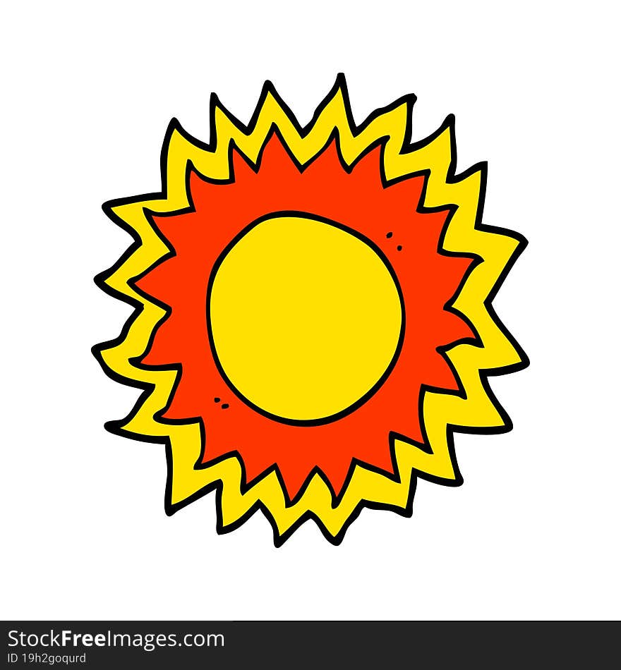 Cartoon Sun