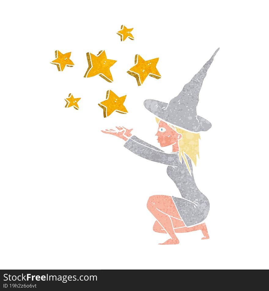 Cartoon Halloween Witch