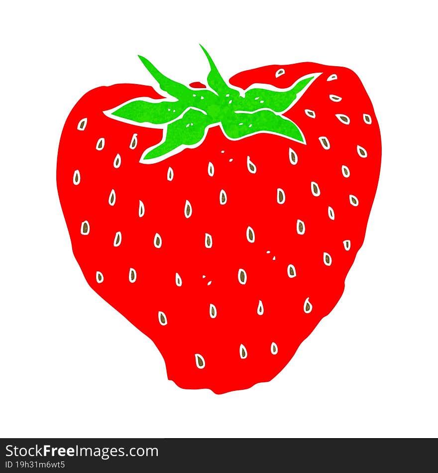 cartoon strawberry