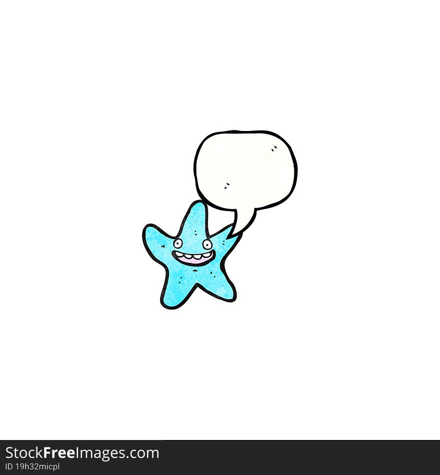 cartoon starfish