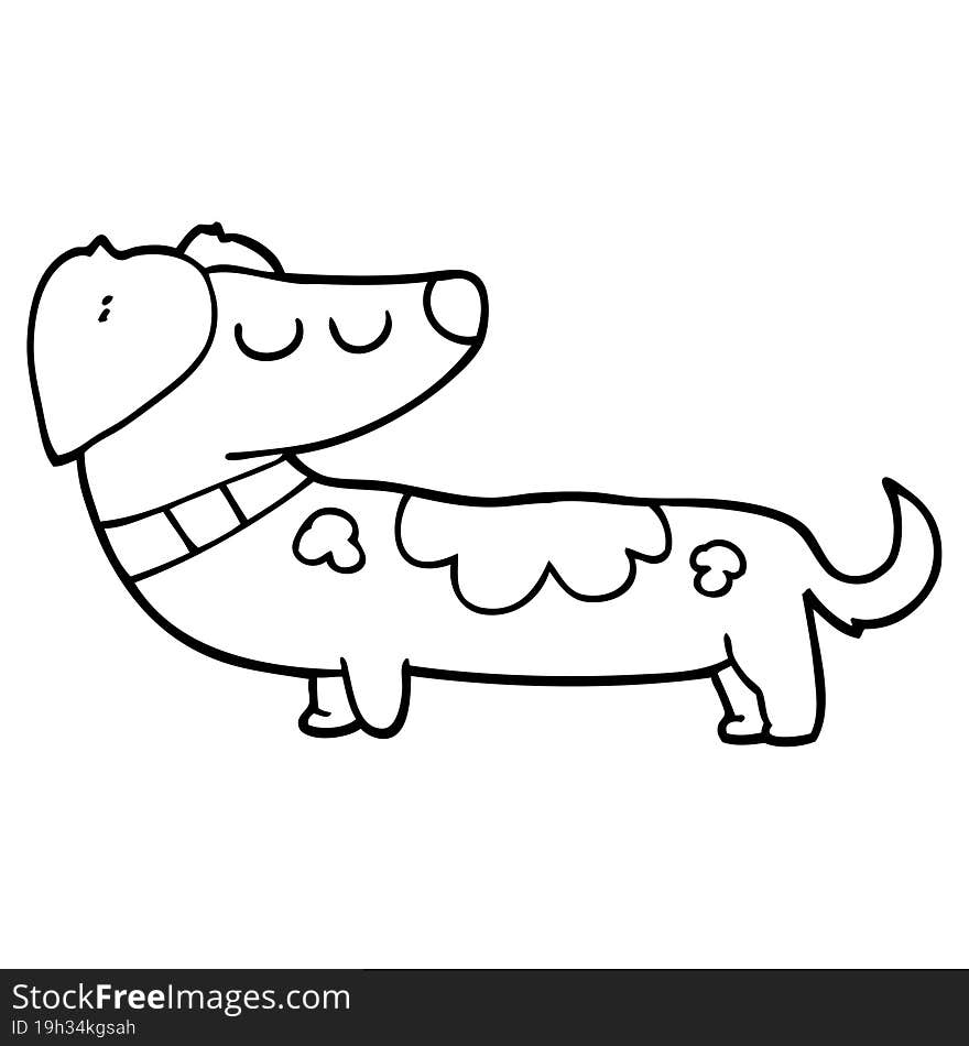 cartoon dog