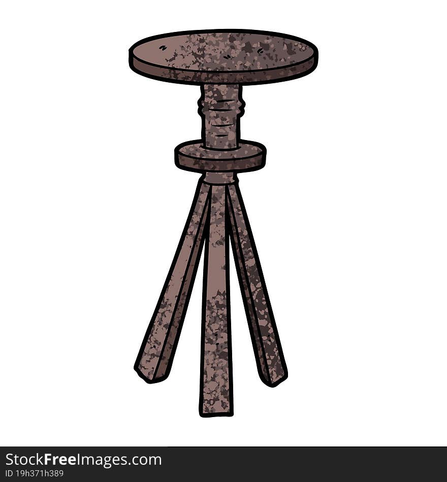 cartoon stool. cartoon stool