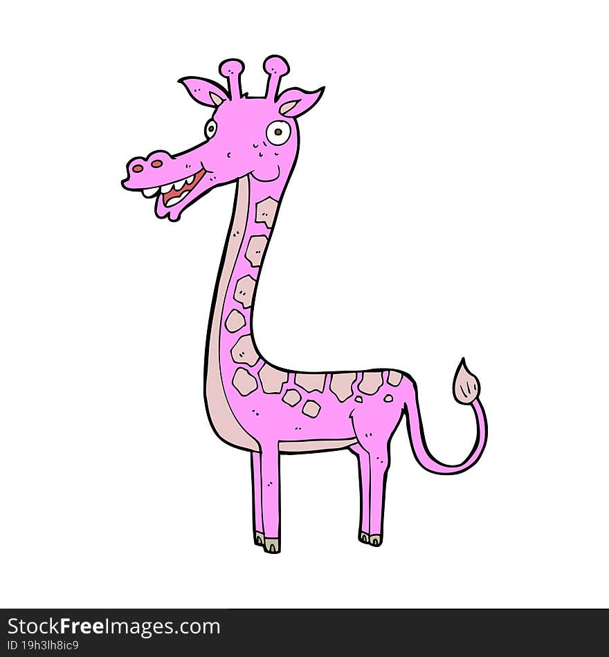 cartoon giraffe