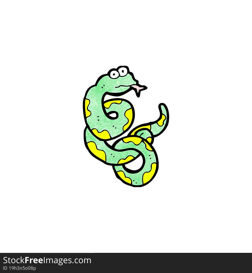 Cartoon Snake