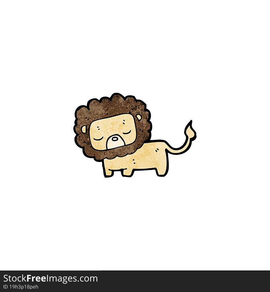 Cartoon Cute Lion