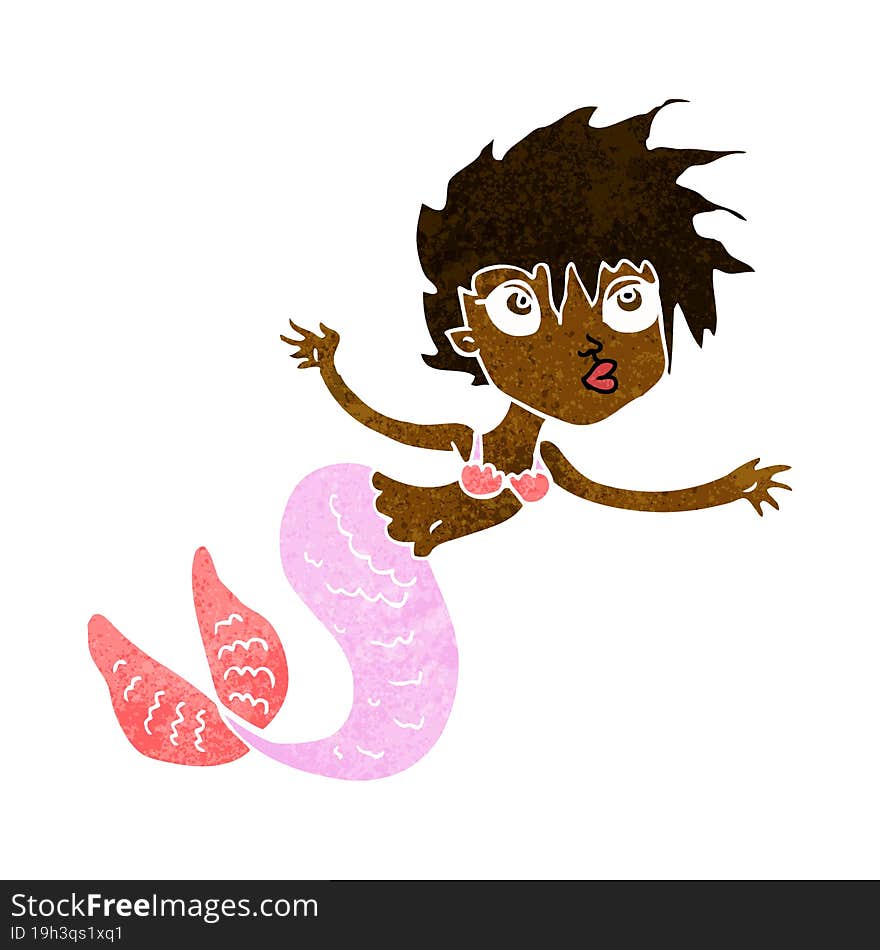 Cartoon Mermaid