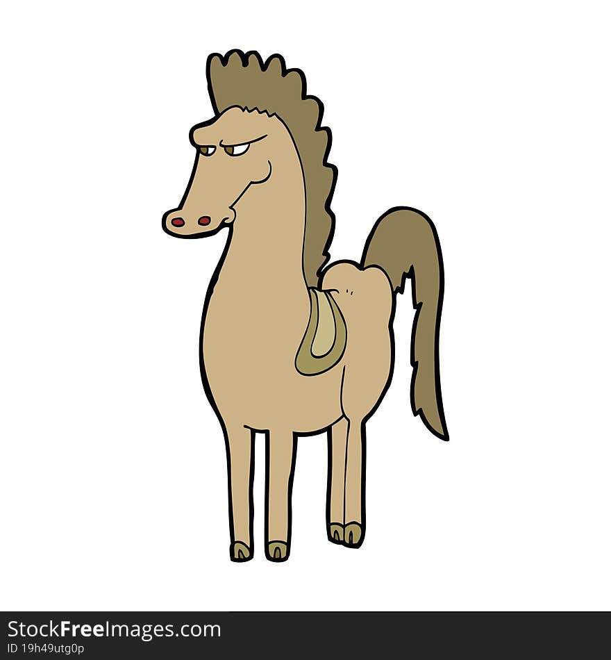 Cartoon Horse