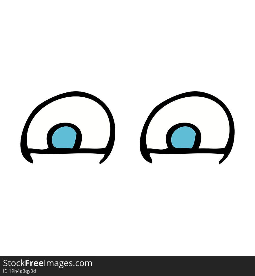 cartoon eyes