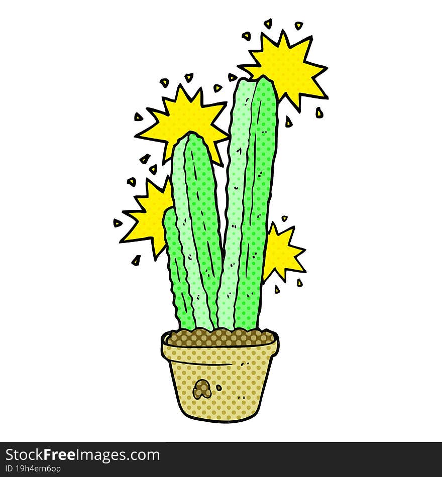 cartoon cactus