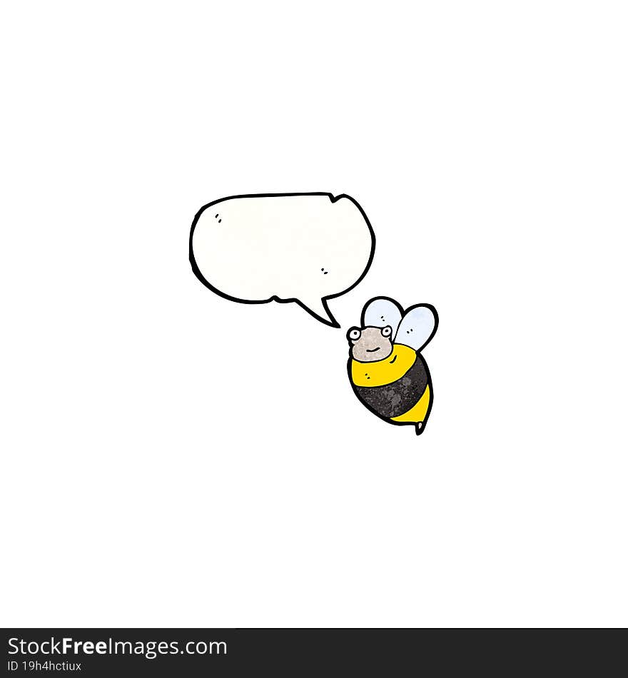 fat bee cartoon