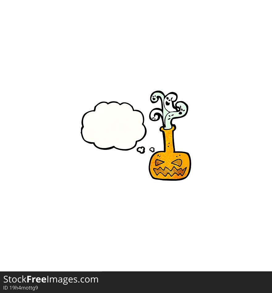 Spooky Halloween Potion Cartoon