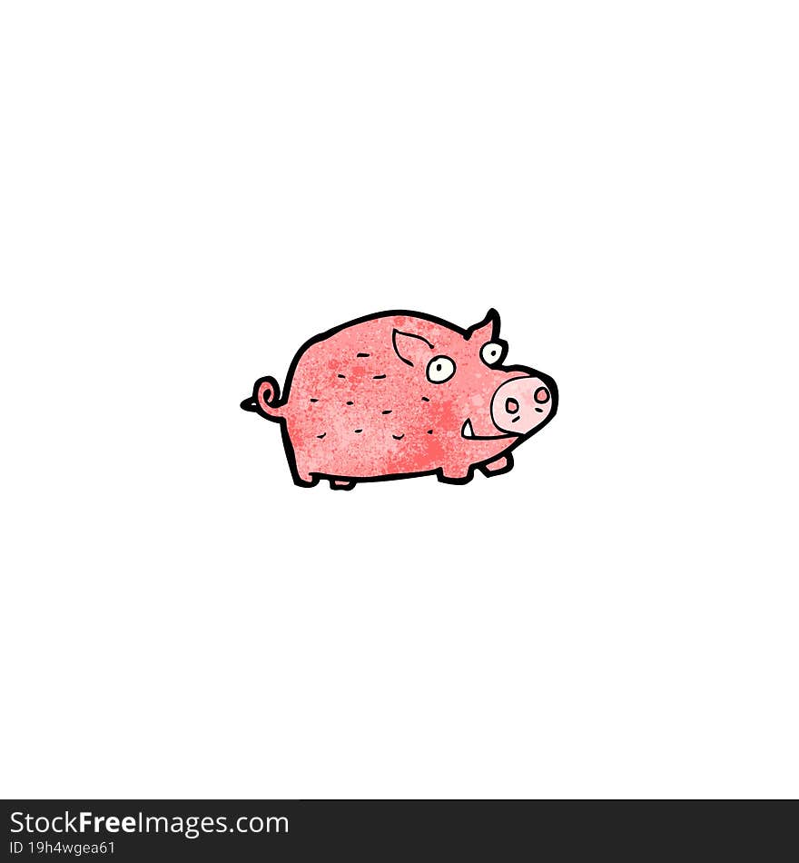 Cartoon Pig