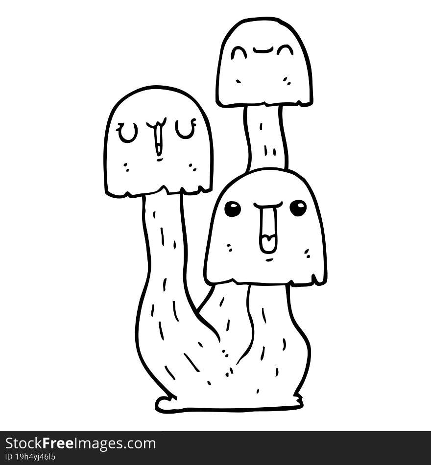 Cartoon Mushroom