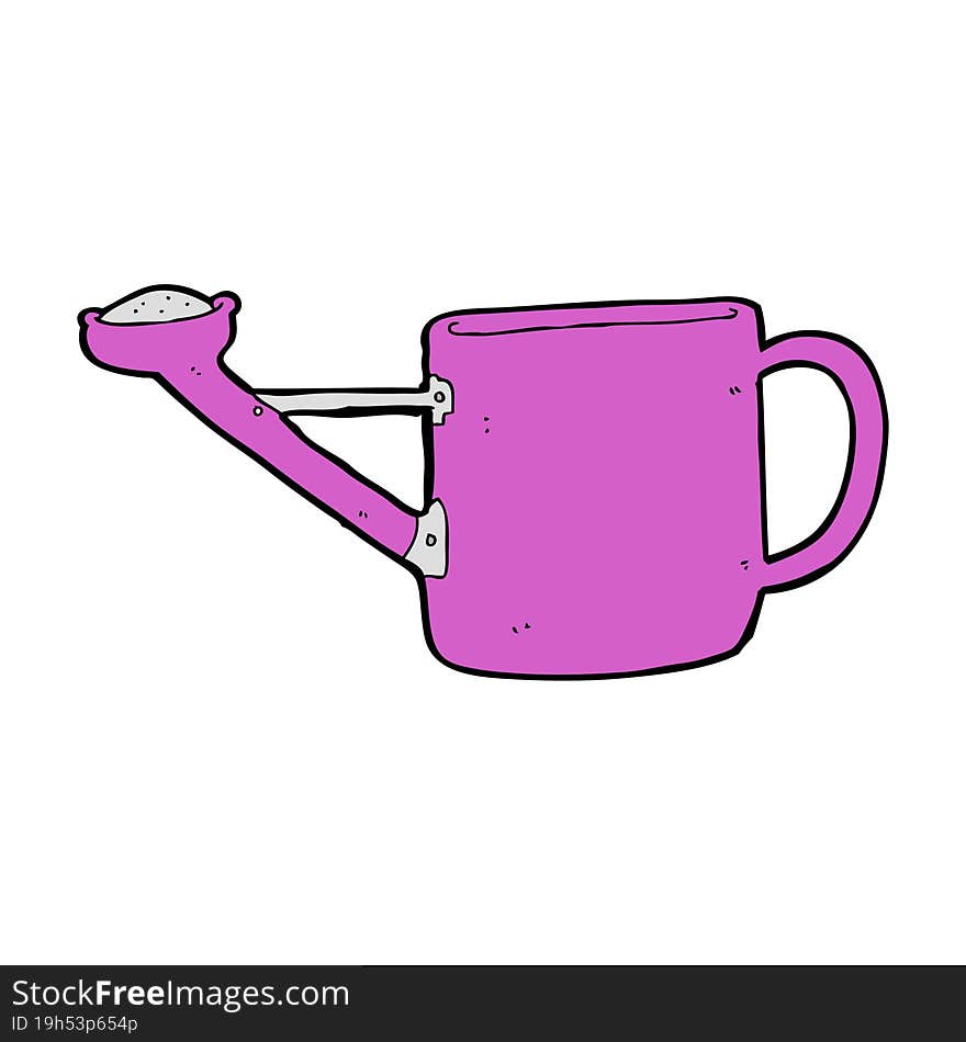 watering can cartoon