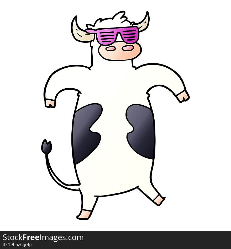 cartoon bull. cartoon bull