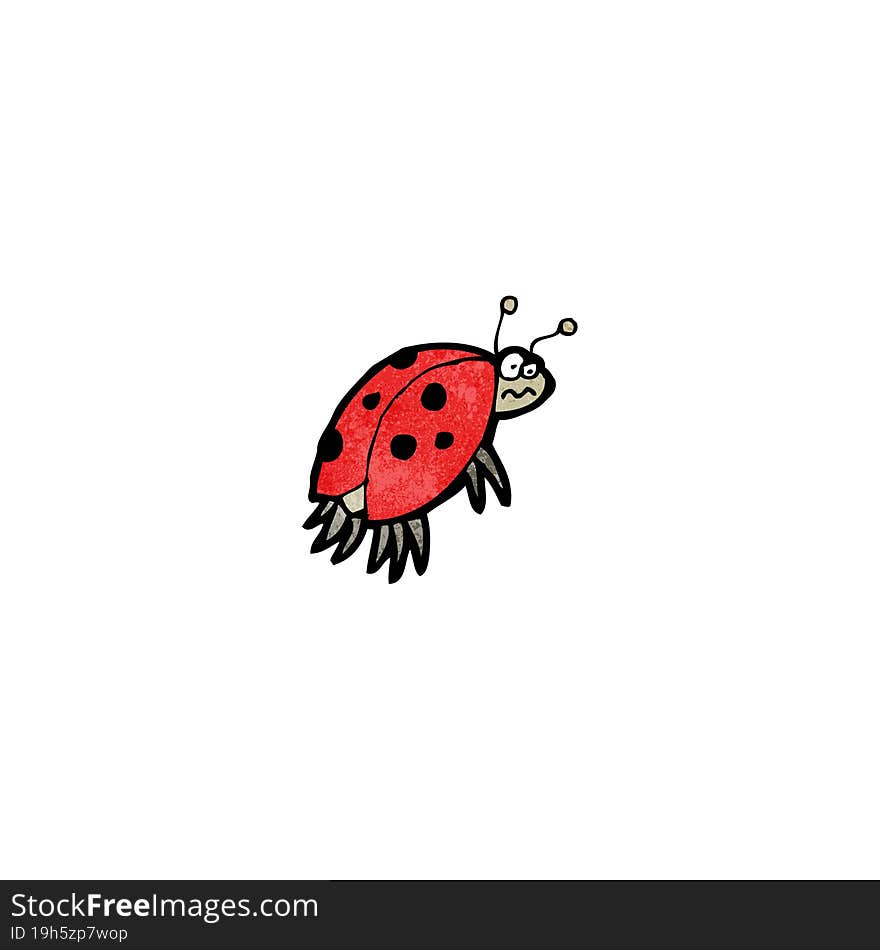 Cartoon Ladybug