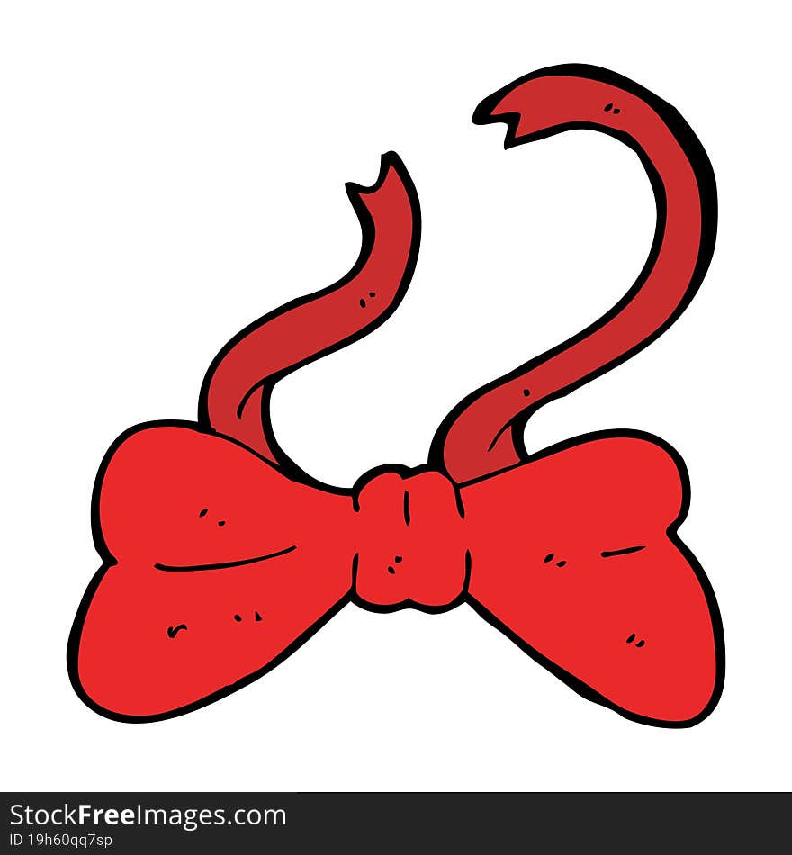 cartoon bow tie