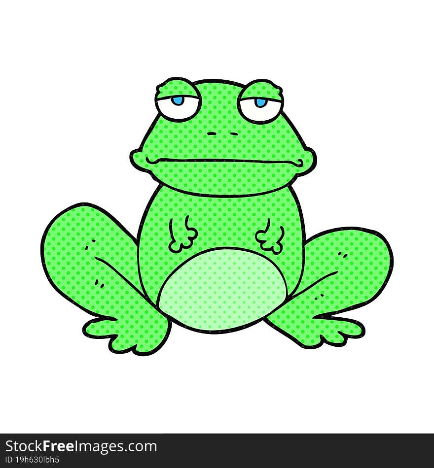 Cartoon Frog