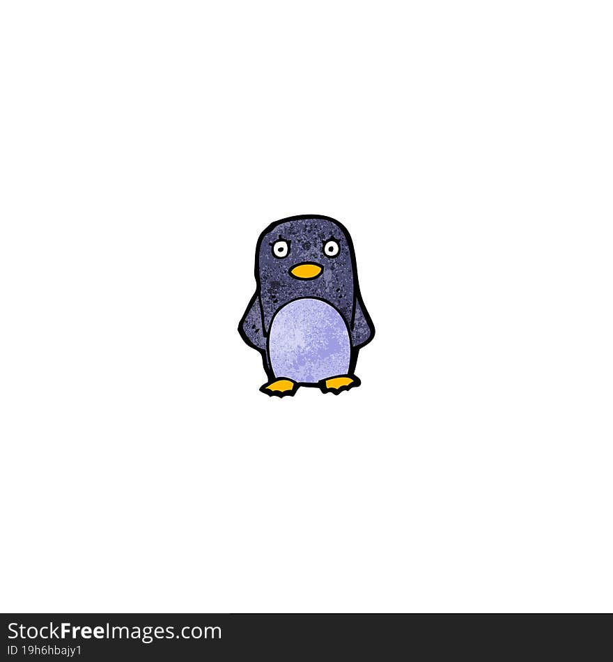 cartoon penguin