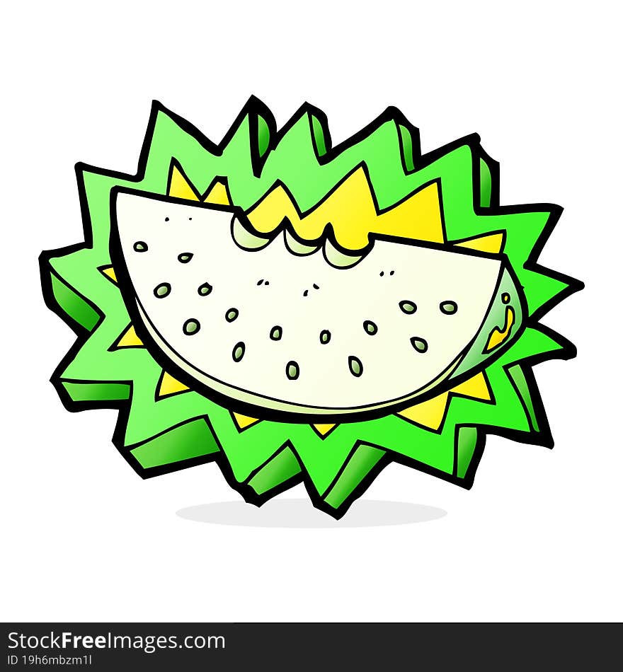 cartoon melon slice